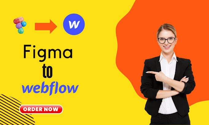 Gig Preview - Convert figma to webflow , figma to webflow, webflow design