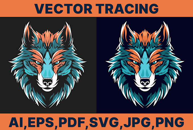 Gig Preview - Do vector tracing, convert your image or logo in vector format