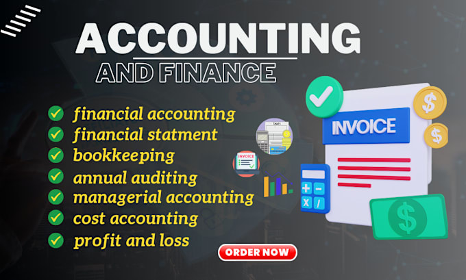 Gig Preview - Do accounting, financial statements, audit, bookkeeping, reconciliation