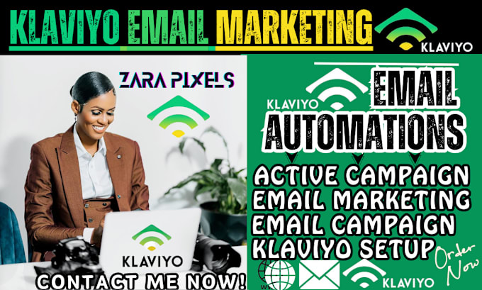 Gig Preview - Setup activecampaign email marketing, email automation, klaviyo email marketing