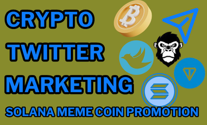 Gig Preview - Improve 500m investors, solana promotion crypto twitter promotion website