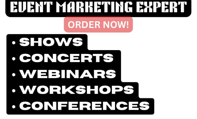 Gig Preview - Do webinar promotion, linkedin event marketing, eventbrite event promotion