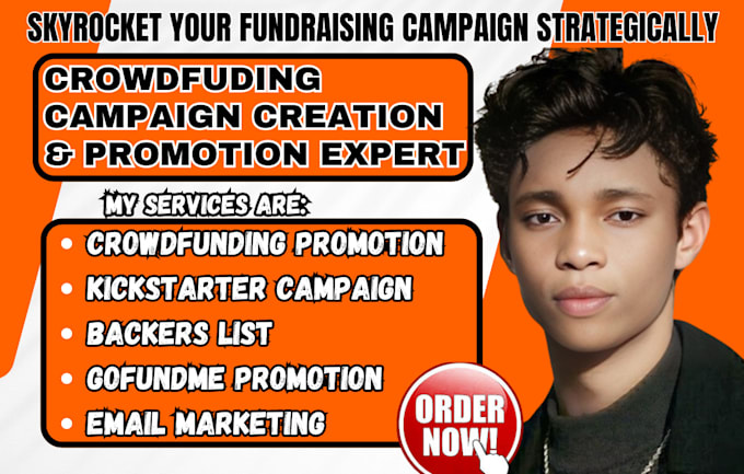 Gig Preview - Do email marketing for crowdfunding campaign as promotion on kickstater gofundme