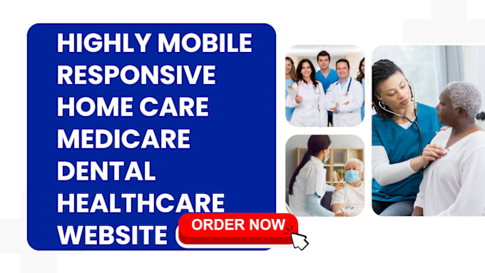 Gig Preview - Create medical, healthcare, dental, clinic, home care website