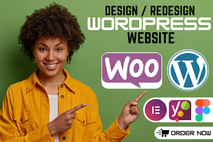 Gig Preview - Design, redesign, build, revamp wordpress website, wordpress website development