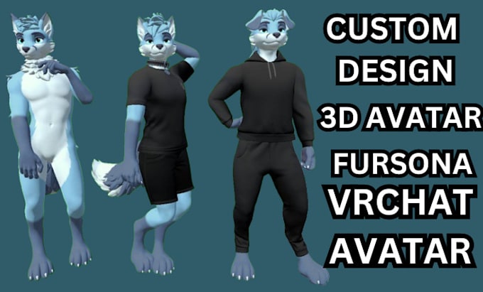 Bestseller - do vr chat avatar, custom vrc model, vrc avatar, vr chat character for vrchat