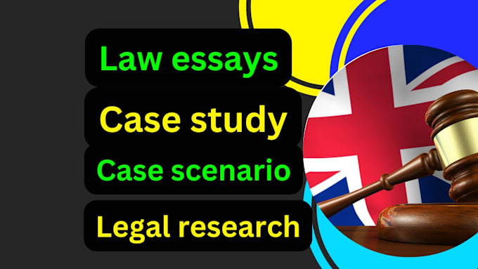 Gig Preview - Do law essay, case study and case scenario UK jurisprudence