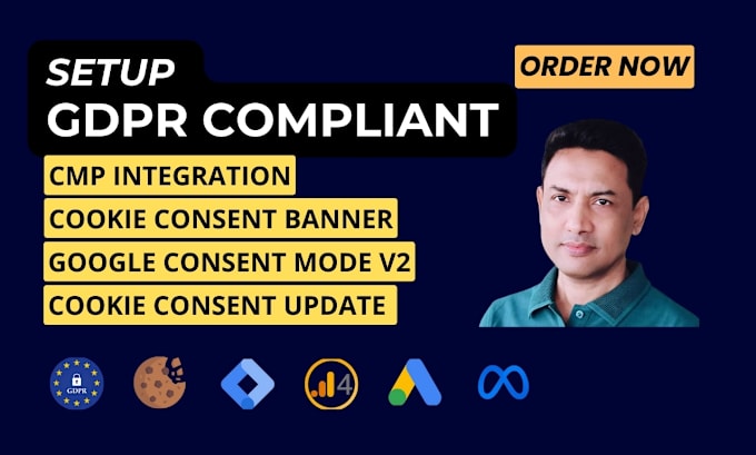 Bestseller - add gdpr google consent mode v2, cookie consent banner with GTM