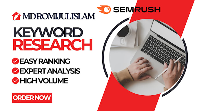 Gig Preview - Do profitable keyword research for SEO and competitor analysis for top ranking