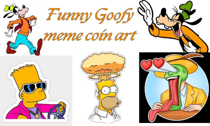 Bestseller - create funny and goofy meme coin art for your web and social media