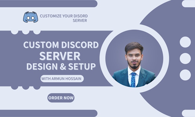 Gig Preview - Do best custom discord server setup professionally