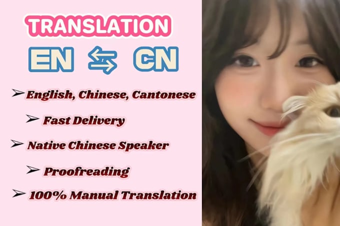 Gig Preview - Translate and localize from english to chinese or cantonese