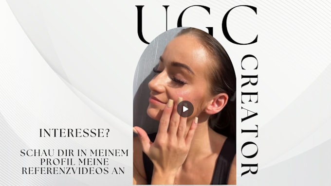 Gig Preview - Create amazing ugc tiktok or reel videos in german