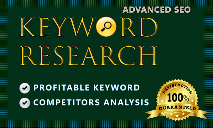 Gig Preview - Do keyword research for website