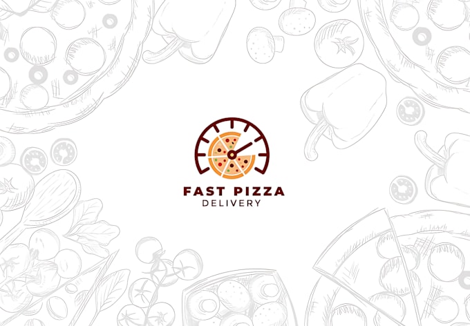 Gig Preview - Design pizza, organic food cafe and restaurant logo and any graphic design