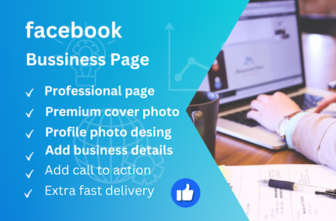 Gig Preview - Do facebook business page create and setup