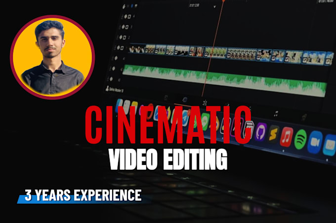 Gig Preview - Do professional cinematic video editing