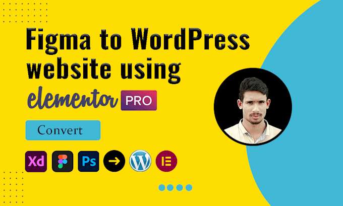 Gig Preview - Convert figma to wordpress psd to wordpress using elementor pro