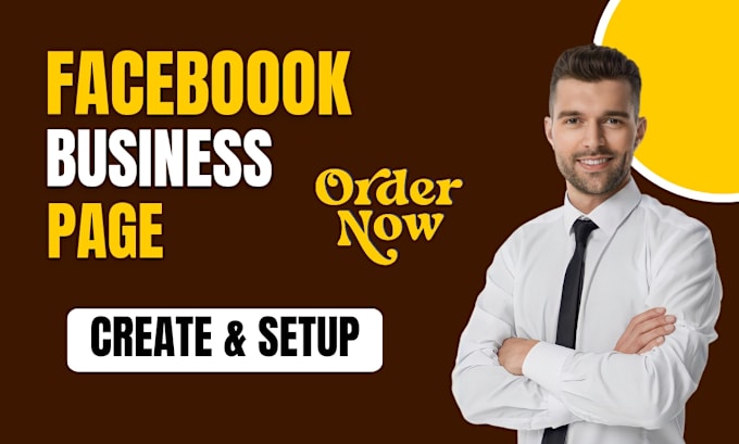 Gig Preview - Do professonal facebook business page create and setup