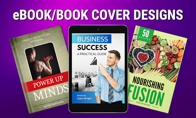 Gig Preview - Design professional and eye catching book cover and ebook cover designs