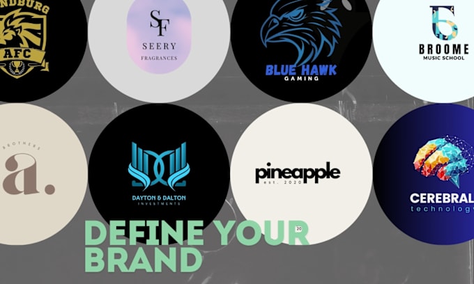 Gig Preview - Create unique modern logo designs for your brand