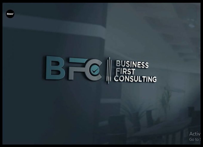 Gig Preview - Design modern finance marketing consulting business logo