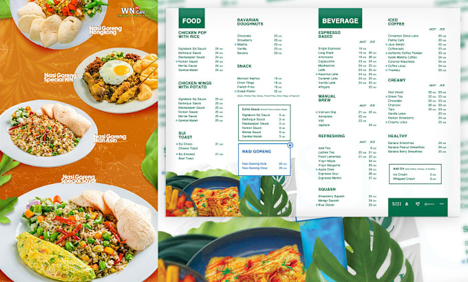 Gig Preview - Design food menu food flyer in 8 hours