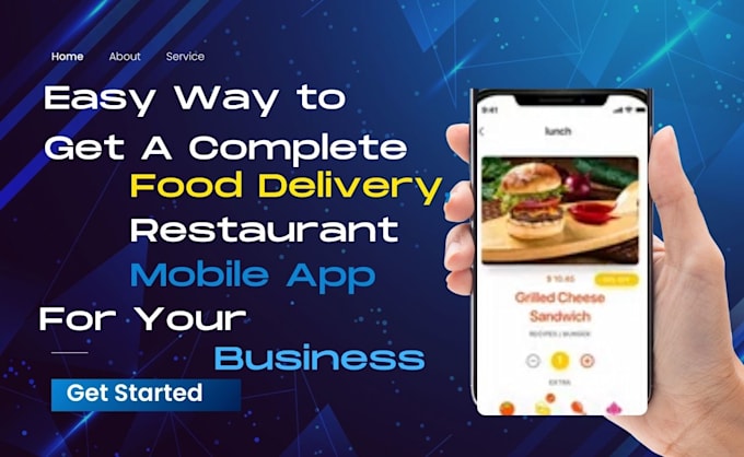 Gig Preview - Develop food delivery restaurant booking app for business