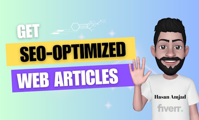 Gig Preview - Write seo optimized web articles and blog posts