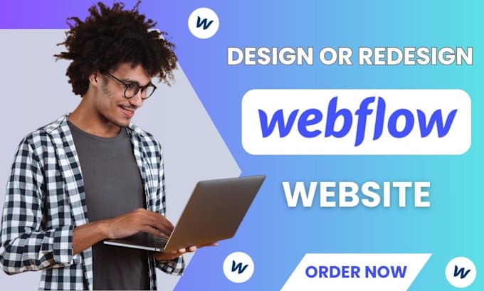 Gig Preview - Create a stunning webflow website or landing page