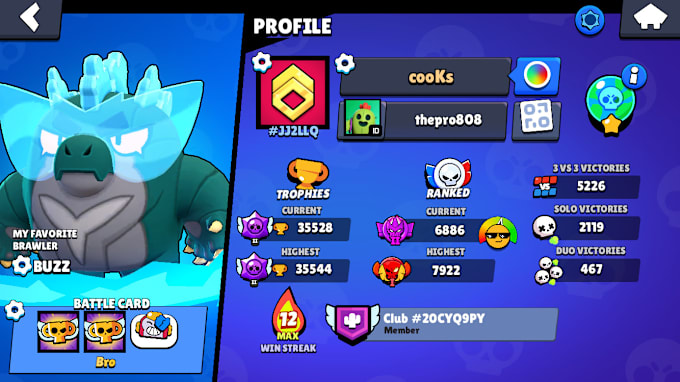 Gig Preview - Help you push trophies in brawl stars