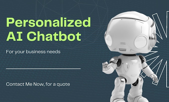 Gig Preview - Create a custom ai chatbot from development to deployment