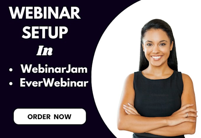 Gig Preview - Create a high converting webinar funnel webinarjam everwebinar email automation