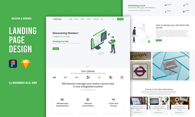 Bestseller - do landing page design