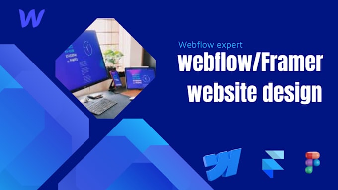 Gig Preview - 3d animated webflow website design figma to webflow dora wix website design