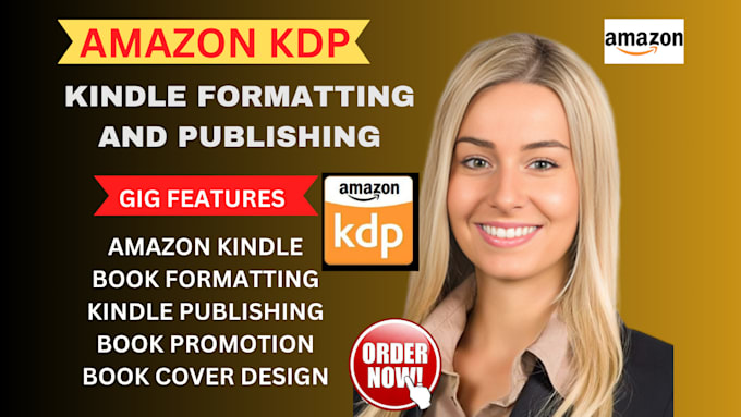 Gig Preview - Kdp book editing formatting for amazon kdp book publishing children book editing