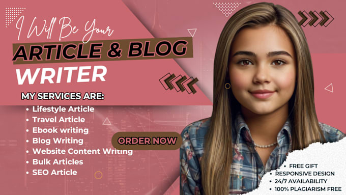 Gig Preview - Be article writer for health, fitness, lifestyle, sport and healing, blog writer