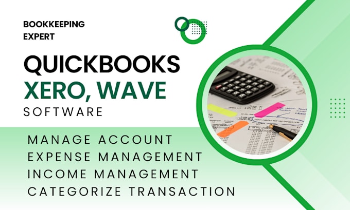 Gig Preview - Setup quickbooks xero wave uk account bookkeeping cleanup quickbooks online xero