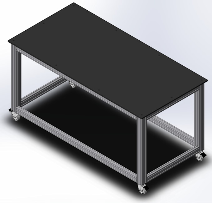 Gig Preview - Design a structure using 8020 t slot extrusion profiles