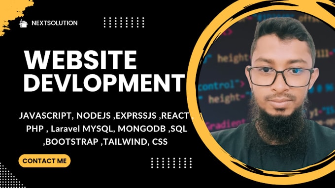 Gig Preview - Be your javascript nodejs backend developer