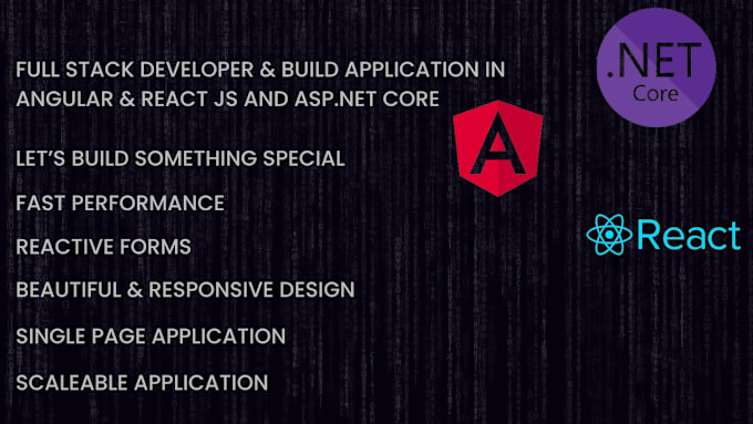 Gig Preview - Develop full stack web application with 5 years experience