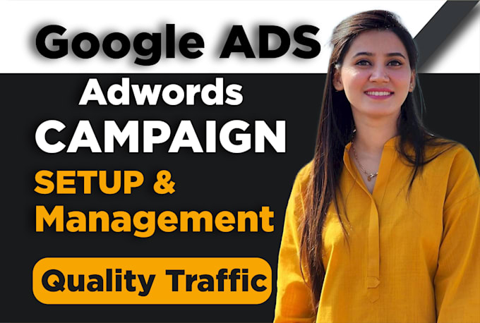 Gig Preview - Setup, optimize and manage google ads, adwords PPC campaigns