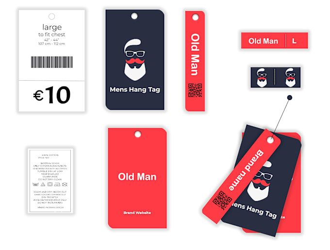 Gig Preview - Design hangtag, clothing label