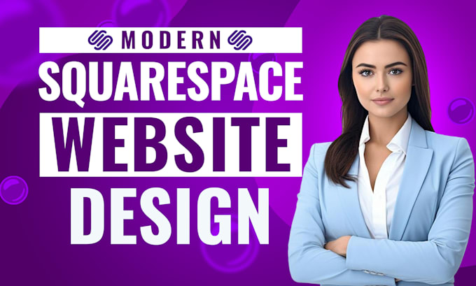 Gig Preview - Do modern squarespace website design or redesign, website development