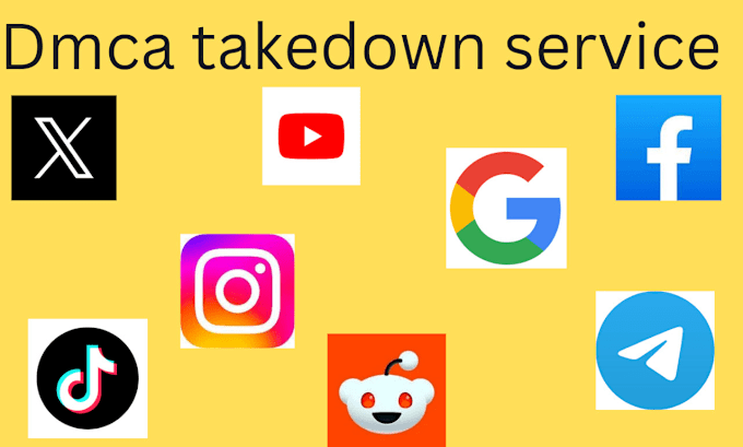 Gig Preview - Takedown harassing defaming content from tiktok,yt,ig,fb,google,reddit and x