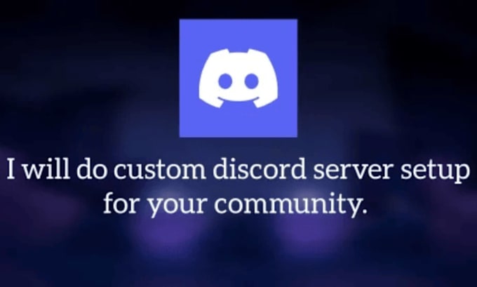 Gig Preview - Do custom discord server setup for your community