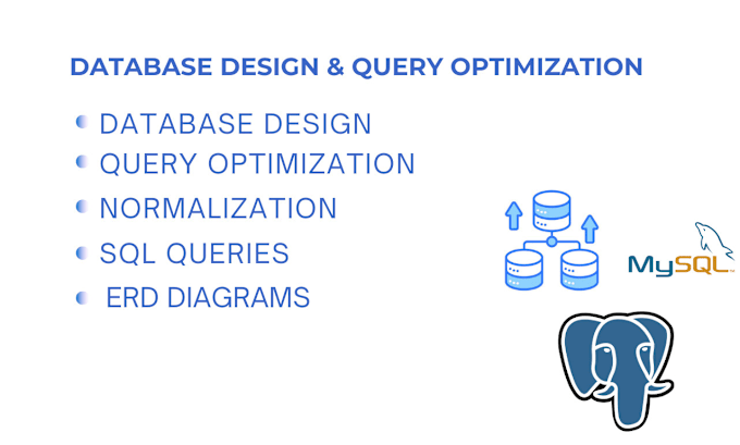 Gig Preview - Do database sql, my sql queries, erd and query optimization