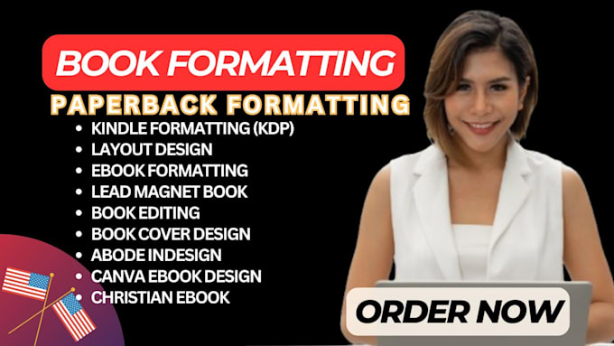 Bestseller - edit, format, design paperback, book formatting, KDP formatting, canva ebook