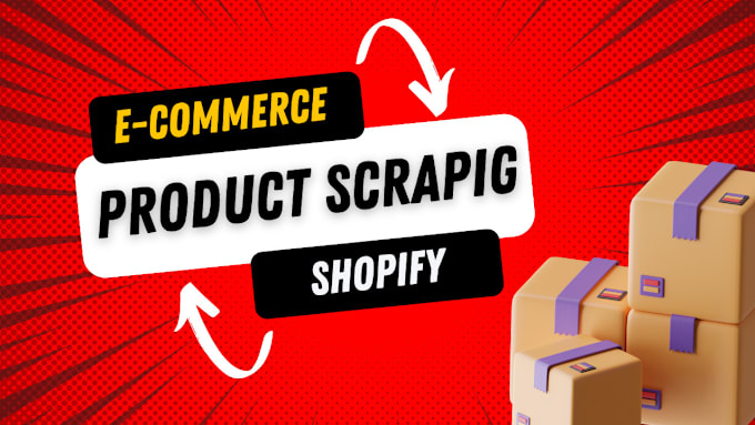 Gig Preview - Scrape product from website uploading or import csv to shopify ebay listing