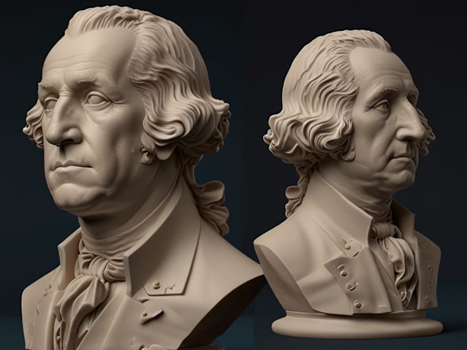 Gig Preview - Sculpt 3d statue, creature, 3d sculpture, miniature, 3d head, ready for 3d print